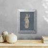 US Art Antique Silver 11x20 Picture Frame 1.25" Inch Wide - Silver Decor Handmade Frames with Preinstalled Hangers and UV Blocking Plexiglass Flat 20x11 Frame view 4