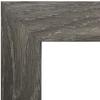 US Art 8x21 Rustic Grey Flat 1.25 Inch, Smooth Wrapped Finish Wood Composite Wall Decor Picture Poster Frame view 2