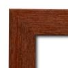 US Art 10x19 Country Walnut Brown Flat 1.25 Inch, Smooth Wrapped Finish Wood Composite Wall Decor Picture Poster Frame view 3