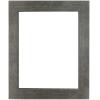 US Art 20x23 Italian Carbon Silver Flat 1.25 Inch, Smooth Wrapped Finish Wood Composite Wall Decor Picture Poster Frame view 1