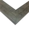 US Art 20x23 Italian Carbon Silver Flat 1.25 Inch, Smooth Wrapped Finish Wood Composite Wall Decor Picture Poster Frame view 2