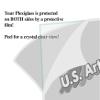 US Art 20x23 Italian Carbon Silver Flat 1.25 Inch, Smooth Wrapped Finish Wood Composite Wall Decor Picture Poster Frame view 4
