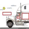 PrintedPerfection.com Personalized Friendly Folks Truck Driver, 18 Wheeler - Female MINI Snow Globe Frame Gift view 3