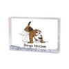 PrintedPerfection.com Personalized Friendly Folks Beagle MINI Snow Globe Frame Gift view 1