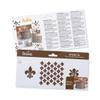Decora Stencil Lily 10 X 25 CM, Plastic view 3