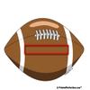 PrintedPerfection.com Personalized Friendly Folks Football - Friendly Kids MINI Snow Globe Frame Gift view 3