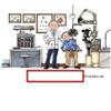 PrintedPerfection.com Personalized Friendly Folks Optometrist - Male MINI Snow Globe Frame Gift view 2