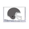 PrintedPerfection.com Personalized Friendly Folks Football Helmet - Grey MINI Snow Globe Frame Gift view 2