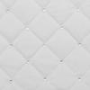Vickerman 52" Ivory Quilt Stitch Jewel Christmas Tree Skirt view 4