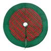 Vickerman 52" Red and Green Plaid Christmas Tree Skirt view 1