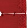 Vickerman 52" Burgundy Quilt Stitch Jewel Christmas Tree Skirt view 2