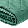Vickerman 52" Green Quilt Stitch Jewel Christmas Tree Skirt view 3
