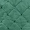 Vickerman 52" Green Quilt Stitch Jewel Christmas Tree Skirt view 4
