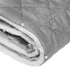Vickerman 52" Gray Quilt Stitch Jewel Christmas Tree Skirt view 3