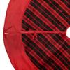 Vickerman 52" Red and Black Plaid Christmas Tree Skirt view 2