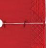 Vickerman 52" Red Quilt Stitch Jewel Christmas Tree Skirt view 2