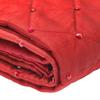 Vickerman 52" Red Quilt Stitch Jewel Christmas Tree Skirt view 3