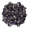 Digging Dolls: 5 lbs Tumbled Chevron Amethyst Stones from Africa - 0.5" to 0.75" avg. - Polished Rocks for Arts & Crafts, Reiki, Wicca and so Much More! (Size #5) view 1