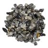Digging Dolls: 3 lbs Tumbled Black Cream Chert Stones from Africa - 0.5" to 0.75" avg. - Polished Rocks for Arts & Crafts, Reiki, Wicca and so Much More! (Size #5) view 1