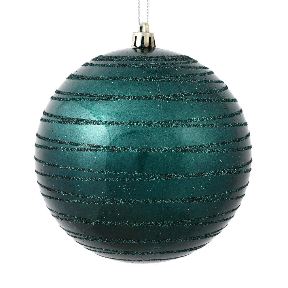 Vickerman Sea Blue Ball Ornament