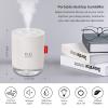 Portable Mini Humidifier, 500ml Small Cool Mist Humidifier, USB Personal Desktop Humidifiers for Baby Bedroom Travel Office Home, Auto Shut-Off, 2 Mist Modes, Super Quiet, White view 2