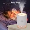 Portable Mini Humidifier, 500ml Small Cool Mist Humidifier, USB Personal Desktop Humidifiers for Baby Bedroom Travel Office Home, Auto Shut-Off, 2 Mist Modes, Super Quiet, White view 3