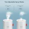 Portable Mini Humidifier, 500ml Small Cool Mist Humidifier, USB Personal Desktop Humidifiers for Baby Bedroom Travel Office Home, Auto Shut-Off, 2 Mist Modes, Super Quiet, White view 4