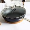 Cristel Castel'Pro Domed Glass Lids With Fixed Stainless Handle (6.5") view 2