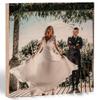 Customized Photo Print on Wood - Personalized Gifts for Wedding, Anniversary, Engagement, Valentines - Custom-Made Picture Frames and Rustic Wall Decor for Home, Kitchen (6x6 inch) view 1