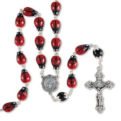 Ladybug Rosary (1 Pack)