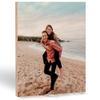 Customized Photo Print on Wood - Personalized Gifts for Wedding, Anniversary, Engagement, Valentines - Custom-Made Picture Frames and Rustic Wall Decor for Home, Kitchen (16x20 inch) view 1
