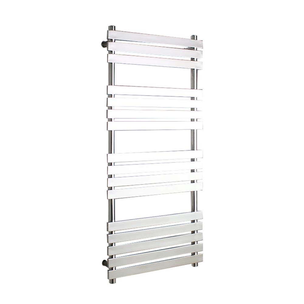 GLYYR Towel Warmer 304 Stainless Steel Polished, Wall Mounted Flat Panel Electric Heated Towel Rail for Bathroom Hotel,inwalldarkline