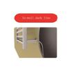 GLYYR Towel Warmer 304 Stainless Steel Polished, Wall Mounted Flat Panel Electric Heated Towel Rail for Bathroom Hotel,inwalldarkline view 2