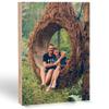 Customized Photo Print on Wood - Personalized Gifts for Wedding, Anniversary, Engagement, Valentines - Custom-Made Picture Frames and Rustic Wall Decor for Home, Kitchen (5x7 inch) view 1
