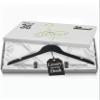 All Hung Up Hangers Slim Plastic Hangers with Clips for Blouses and Other Clothes (Black, 36pk) view 1
