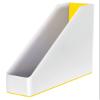 Leitz 53621016 Magazine File, A4, Wow Range, Dual Colour White/Yellow view 1