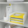Leitz 53621016 Magazine File, A4, Wow Range, Dual Colour White/Yellow view 2