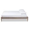Baxton Studio Platform, Queen, Weathered Grey view 4