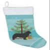 Caroline's Treasures BB2982CS Newfoundland Merry Christmas Tree Christmas Stocking Fireplace Hanging Stockings Christmas Season Party Decor Family Holiday Decorations view 1