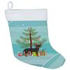 Caroline's Treasures CK3480CS Prague Ratter Christmas Tree Christmas Stocking Fireplace Hanging Stockings Christmas Season Party Decor Family Holiday Decorations view 1