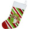 Caroline's Treasures CK4048CS Christmas Snowflakes Beagle Christmas Stocking Fireplace Hanging Stockings Christmas Season Party Decor Family Holiday Decorations view 2