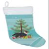Caroline's Treasures BB2948CS Sheltie/Shetland Sheepdog Merry Christmas Tree Christmas Stocking Fireplace Hanging Stockings Christmas Season Party Decor Family Holiday Decorations view 1