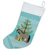 Caroline's Treasures BB9277CS Welsh Pony Horse Christmas Christmas Stocking, Teal Fireplace Hanging Stockings Christmas Season Party Decor Family Holiday Decorations view 3