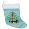 Caroline's Treasures CK3811CS Black and Tan Cavapoo Christmas Tree Christmas Stocking Fireplace Hanging Stockings Christmas Season Party Decor Family Holiday Decorations view 1