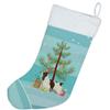 Caroline's Treasures CK3537CS English Springer Spaniel Christmas Tree Christmas Stocking Fireplace Hanging Stockings Christmas Season Party Decor Family Holiday Decorations view 2