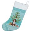 Caroline's Treasures CK3886CS Bernedoodle #2 Christmas Tree Christmas Stocking Fireplace Hanging Stockings Christmas Season Party Decor Family Holiday Decorations view 2