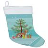 Caroline's Treasures CK3460CS Italian Greyhound Christmas Tree Christmas Stocking Fireplace Hanging Stockings Christmas Season Party Decor Family Holiday Decorations view 1