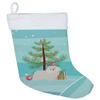 Caroline's Treasures CK3448CS Coton de Tulear Christmas Tree Christmas Stocking Fireplace Hanging Stockings Christmas Season Party Decor Family Holiday Decorations view 1