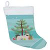 Caroline's Treasures CK3857CS Pekeapoo Christmas Tree Christmas Stocking Fireplace Hanging Stockings Christmas Season Party Decor Family Holiday Decorations view 1