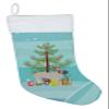 Caroline's Treasures BB2974CS English Mastiff Merry Christmas Tree Christmas Stocking Fireplace Hanging Stockings Christmas Season Party Decor Family Holiday Decorations view 1